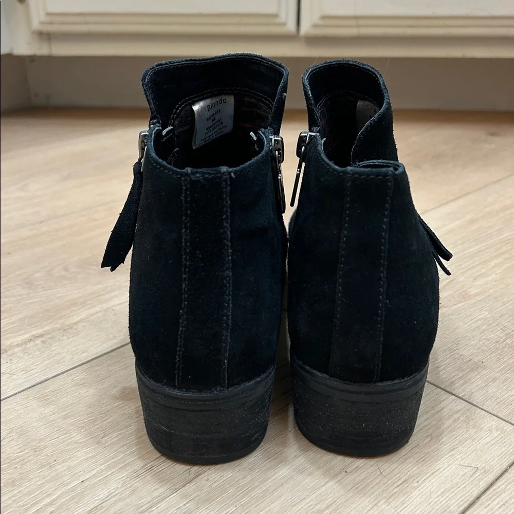 Blondo Suede Waterproof Liam Bootie Size 8.5